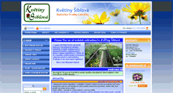 Desktop Screenshot of kvetiny-siblova.cz